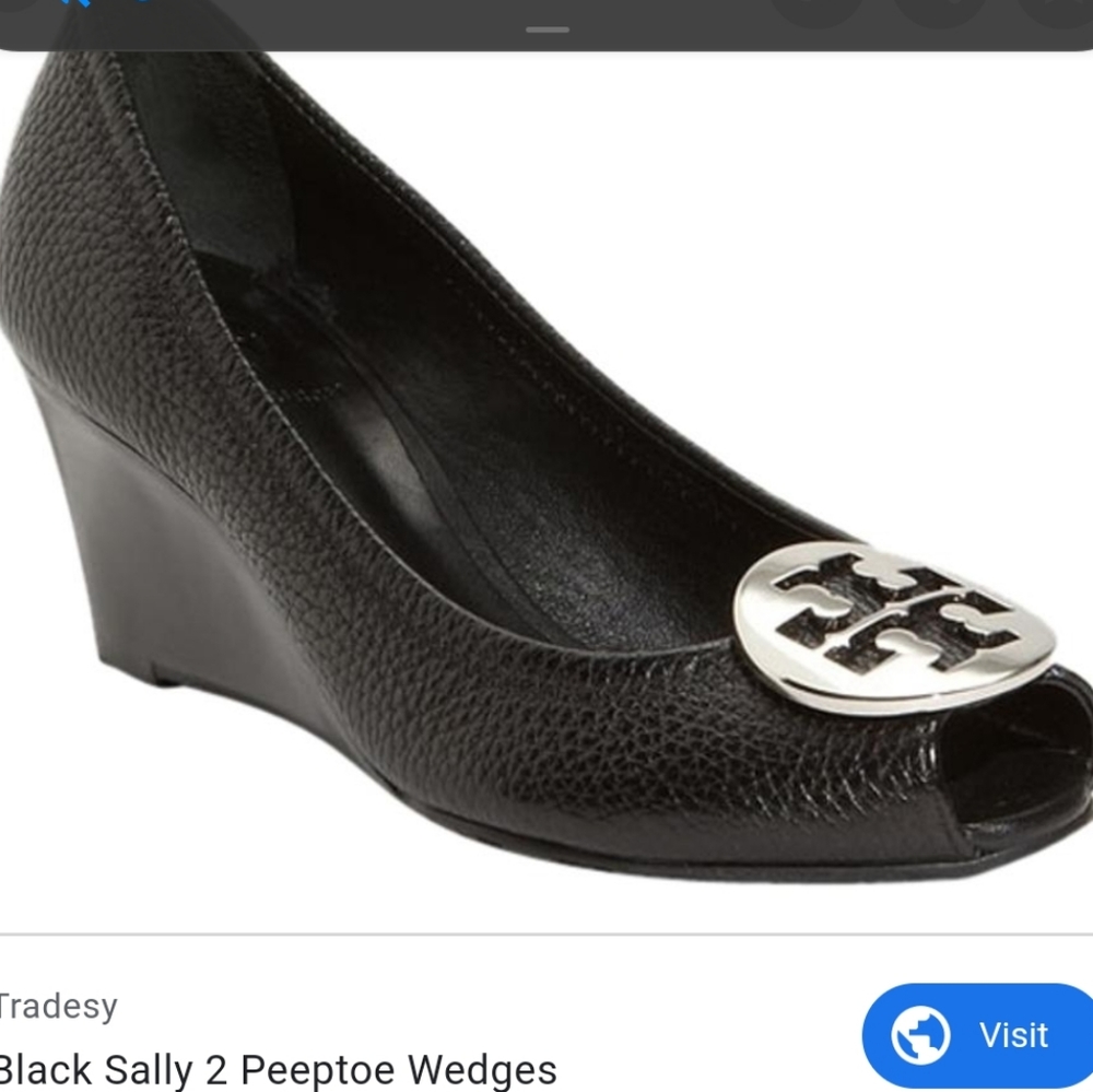 Tory burch peep toes